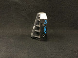 SUBARU IMPREZA G3 WRX INTERIOR FOOTREST PAD SILVER