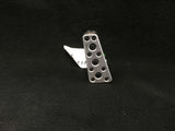 SUBARU IMPREZA G3 WRX INTERIOR FOOTREST PAD SILVER