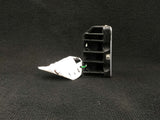 SUBARU IMPREZA G3 WRX INTERIOR FOOTREST PAD SILVER