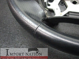 NISSAN Y34 GLORIA CEDRIC STEERING WHEEL - BLACK