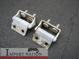 MITSUBISHI LEGNUM VR-4 WAGON BOOT DOOR HINGES - WHITE PAIR