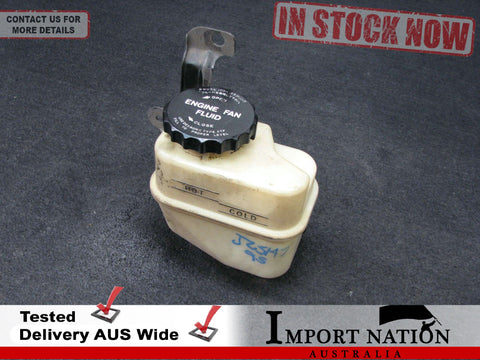 TOYOTA ARISTO JZS147 ENGINE FAN OIL FLUID BOTTLE - FILL TANK 91-96