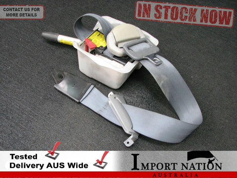 TOYOTA ARISTO JZS147 FRONT LEFT SEATBELT - GREY