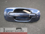 SUBARU IMPREZA GD GG REAR LEFT EXTERIOR DOOR HANDLE - BLUE 35J 01-06