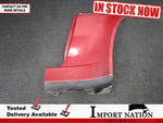 TOYOTA A70 SUPRA USED REAR MUDFLAP FENDER PANEL - RED POD PASSENGERS MA70 86-92