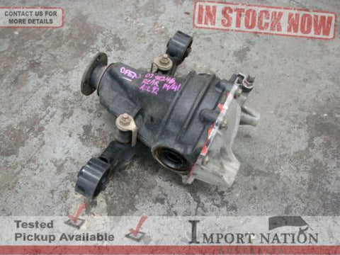 TOYOTA CALDINA USED ST246 GT-FOUR REAR DIFF DIFFERENTIAL - OPEN TYPE