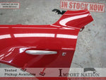 ALFA ROMEO 159 USED FRONT FENDER GUARD - PASSENGERS SIDE RED 289A - 939 2004-11