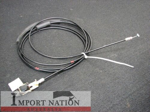 MAZDA RX8 USED FUEL LID COVER RELEASE CABLE + ACTUATOR SE3P 03 - 08 13B