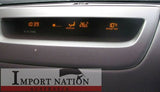 NISSAN SKYLINE V35 USED CLIMATE CONTROL DISPLAY - DIGITAL 02-07 CLOCK AC 350GT
