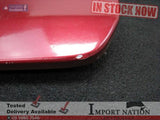 TOYOTA A70 SUPRA USED METAL HEADLIGHT COVER PLATE - RED PASSENGERS SIDE MA70