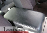 SKYLINE V35 USED AUTO CENTER CONSOLE + LEATHER LID NISSAN 350 02-06 3.5L 2 DOOR