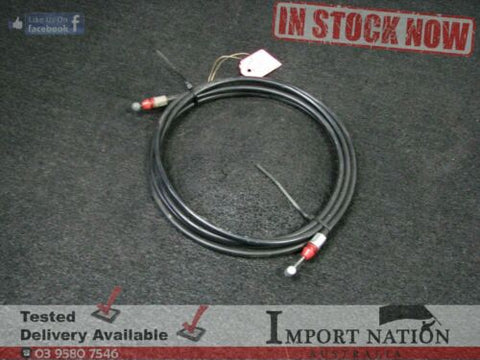 TOYOTA SUPRA A70 USED FUEL LID RELEASE CABLE 86-92 MA70 JZA70 FLAP PETROL COVER
