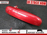 MITSUBISHI RG RALLIART COLT USED EXTERIOR DOOR HANDLE - DRIVERS SIDE GL RED