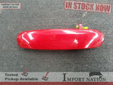 MITSUBISHI RG RALLIART COLT USED EXTERIOR DOOR HANDLE - PASSENGERS SIDE GL RED