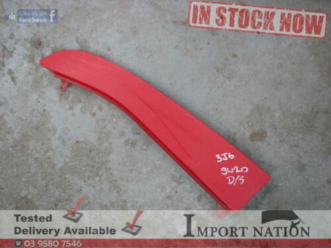 TOYOTA MR2 USED DRIVERS SIDE ENGINE BAY COVER / PANEL RED 3J6 SW20 NA ...