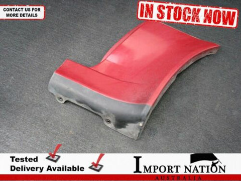 TOYOTA A70 SUPRA USED REAR MUDFLAP FENDER PANEL - RED POD PASSENGERS MA70 86-92