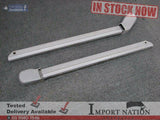 TOYOTA A70 SUPRA LOWER SEATBELT GUIDES - GRAY PAIR