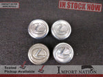 Lexus Wheel Caps x4 62mm - Silver Set