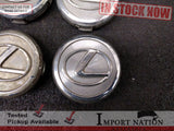 Lexus Wheel Caps x4 62mm - Silver Set