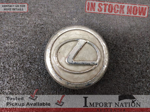 Lexus Wheel Cap - Single - Silver 62mm