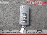 MAZDA MX5 NC USED LOCK AND KEY SET / IGNTION DOORS BOOT 2008