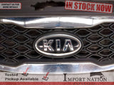 KIA RIO JB (2010-11) UPPER GRILLE WITH EMBLEM - FACELIFT TYPE