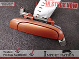 KIA RIO JB (05-11) REAR RIGHT EXTERIOR DOOR HANDLE - ORANGE O6 #2769