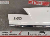 HYUNDAI I40 SEDAN 11-15 EXTERIOR BOOT PANEL - WHITE NCW 87371-3Z300 #2779