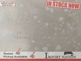 HYUNDAI I40 SEDAN 11-15 EXTERIOR BOOT PANEL - WHITE NCW 87371-3Z300 #2779