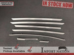 VOLKSWAGEN GOLF MK5 5DR INTERIOR SILVER TRIM STRIPS (05-09) #2780