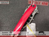 VOLKSWAGEN GOLF MK5 DRIVERS EXTERIOR DOOR HANDLE - RED (05-09) #2780