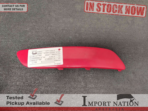 VOLKSWAGEN GOLF MK5 GTI (05-09) RIGHT BUMPER MOULDING - RED 1K0807718B
