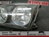 TOYOTA CALDINA USED HEADLIGHT - GLASS - PASSENGERS SIDE ST215W GT-T 97 - 02