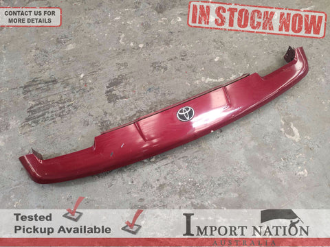 TOYOTA SUPRA A70 FRONT NOSE CONE PANEL - BURGUNDY RED