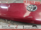 TOYOTA SUPRA A70 FRONT NOSE CONE PANEL - BURGUNDY RED