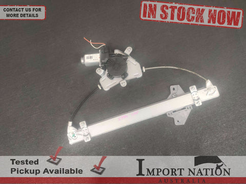 HYUNDAI ACCENT RB FRONT LEFT WINDOW MOTOR AND REGULATOR (11-19)