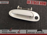 TOYOTA SOARER LEFT EXTERIOR DOOR HANDLE - WHITE PEARL #1