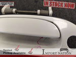 TOYOTA SOARER LEFT EXTERIOR DOOR HANDLE - WHITE PEARL #1