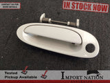 TOYOTA SOARER LEFT EXTERIOR DOOR HANDLE - WHITE PEARL - ITEM #4