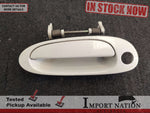 TOYOTA SOARER LEFT EXTERIOR DOOR HANDLE - WHITE PEARL - ITEM #4