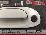 TOYOTA SOARER LEFT EXTERIOR DOOR HANDLE - WHITE PEARL - ITEM #4