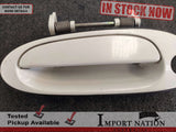 TOYOTA SOARER LEFT EXTERIOR DOOR HANDLE - WHITE PEARL - ITEM #4