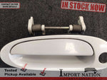 TOYOTA SOARER LEFT EXTERIOR DOOR HANDLE - WHITE PEARL - ITEM #4