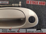 TOYOTA SOARER LEFT EXTERIOR DOOR HANDLE - BEIGE / GOLD - ITEM #11