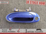 TOYOTA SOARER LEFT EXTERIOR DOOR HANDLE - BLUE - ITEM #15