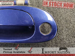 TOYOTA SOARER LEFT EXTERIOR DOOR HANDLE - BLUE - ITEM #15