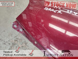 TOYOTA SOARER PASSENGER SIDE FENDER - MAROON RED 3L4 #9