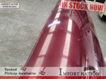 TOYOTA SOARER PASSENGER SIDE FENDER - MAROON RED 3L4 #9