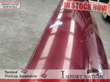 TOYOTA SOARER PASSENGER SIDE FENDER - MAROON RED 3L4 #9