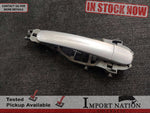 VOLKSWAGEN GOLF MK5 LEFT EXTERIOR DOOR HANDLE - SILVER LA7W #2752